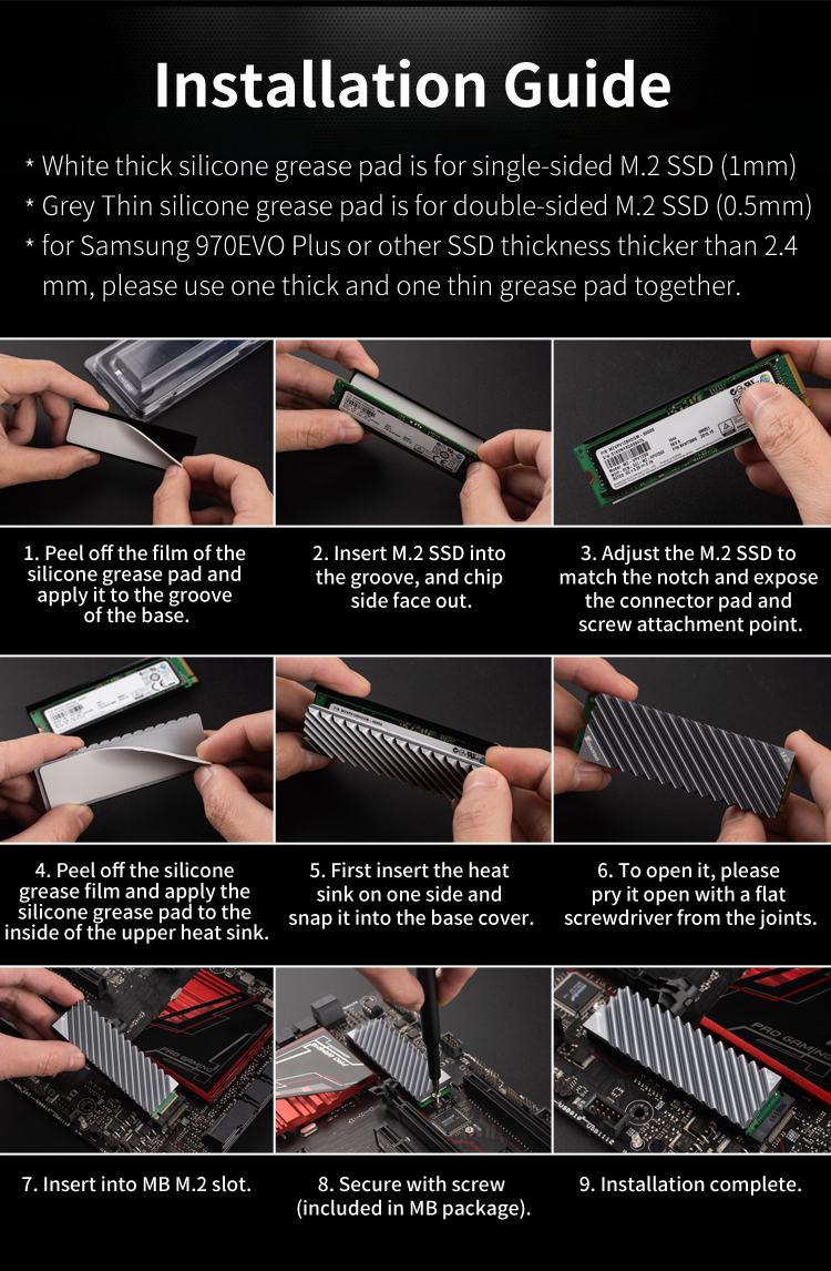 How to install M.2 Heatsink Overclockers UK Forums