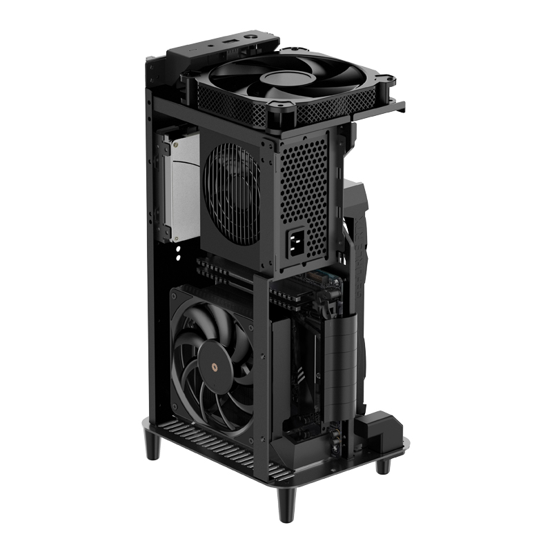 Black V11 JONSBO Mini- ,I Cable Rise 4.0 PCI-E Case,with Computer Tower ITX  PCケース（自作PC用） 【2015A/W新作☆送料無料】 - yuca.com.br